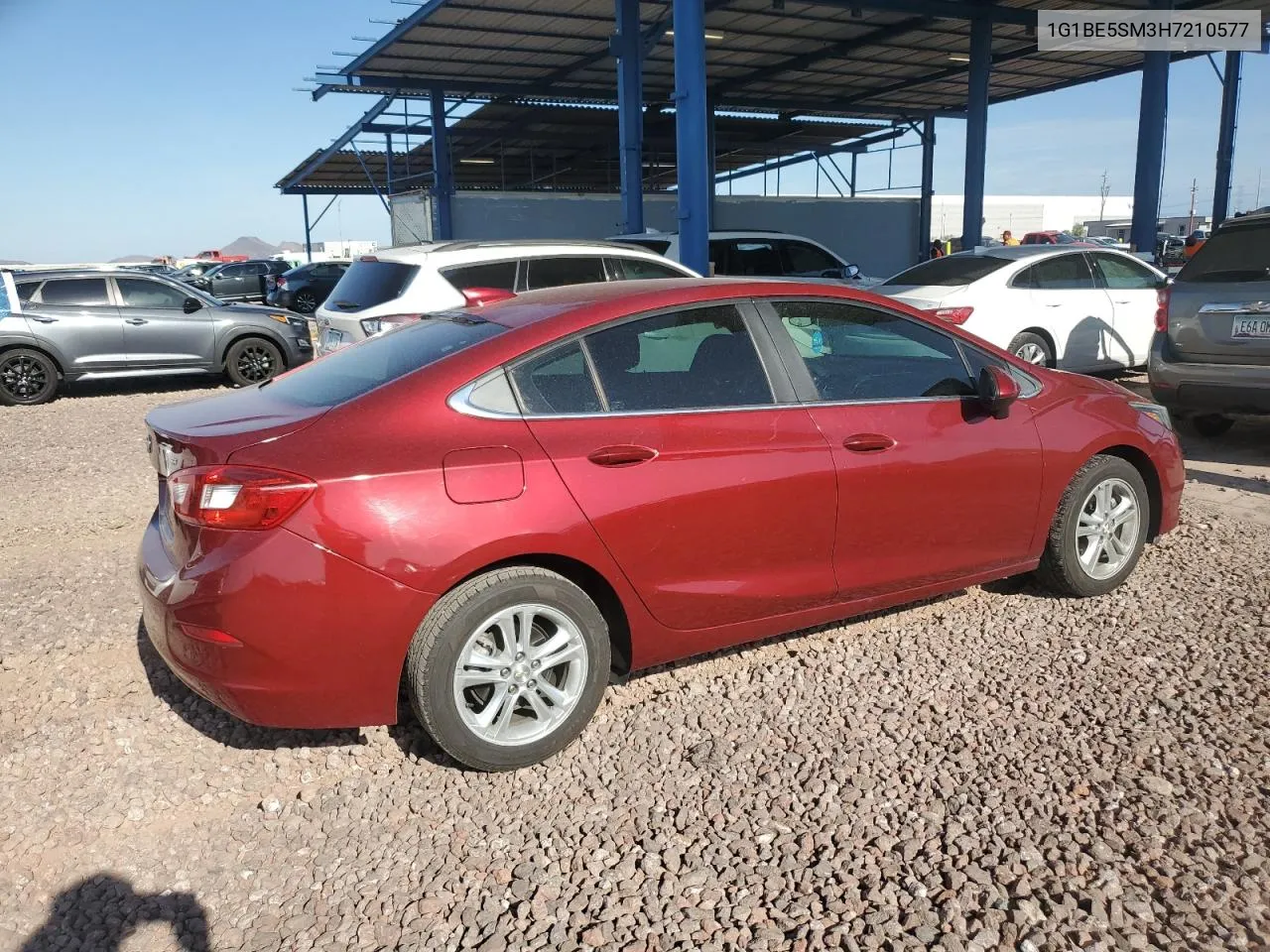 2017 Chevrolet Cruze Lt VIN: 1G1BE5SM3H7210577 Lot: 66470594