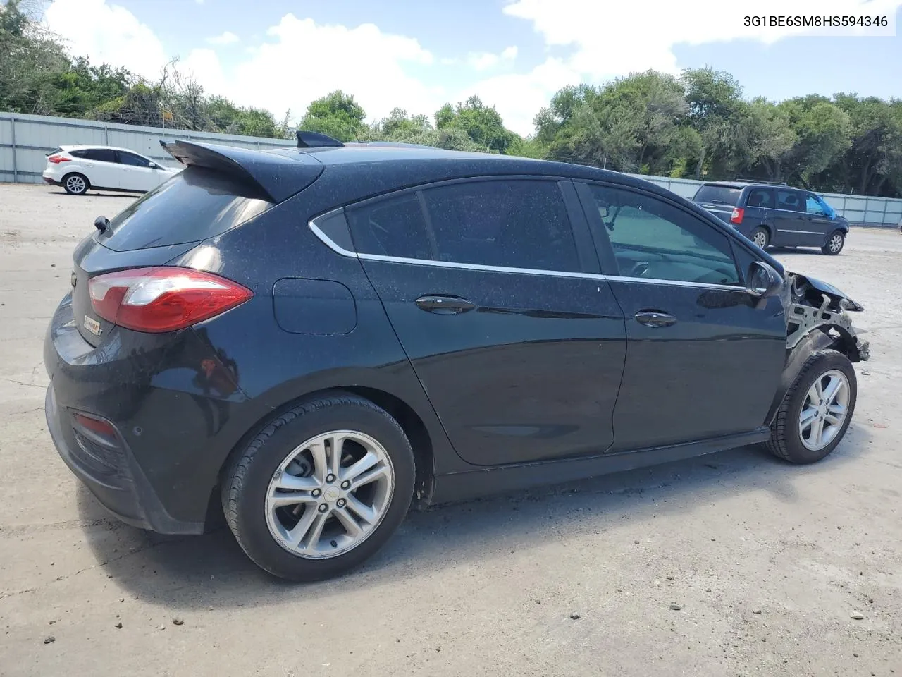 2017 Chevrolet Cruze Lt VIN: 3G1BE6SM8HS594346 Lot: 66490134