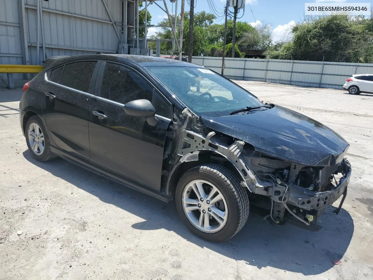 3G1BE6SM8HS594346 2017 Chevrolet Cruze Lt