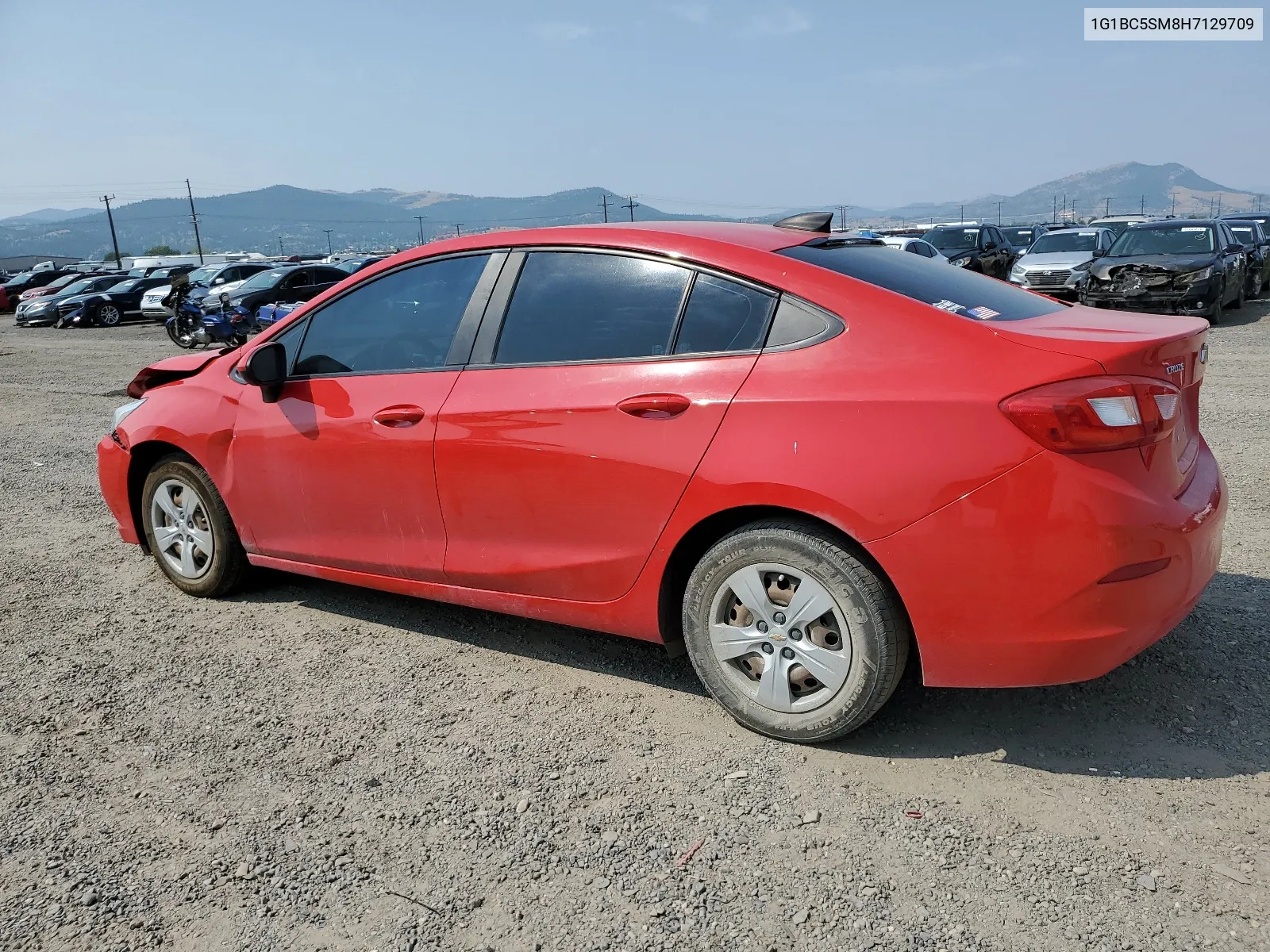 2017 Chevrolet Cruze Ls VIN: 1G1BC5SM8H7129709 Lot: 66528064