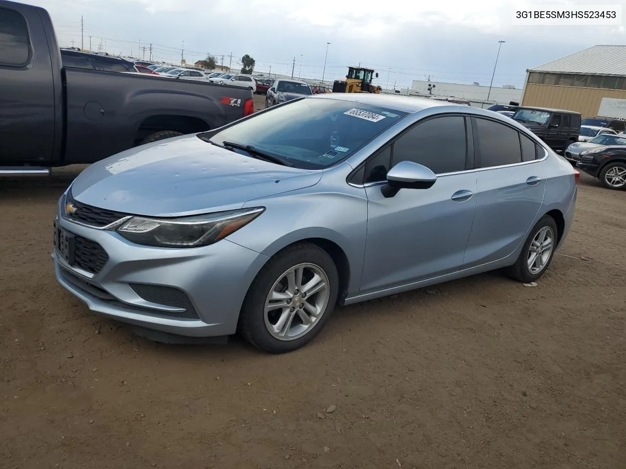 2017 Chevrolet Cruze Lt VIN: 3G1BE5SM3HS523453 Lot: 66537084