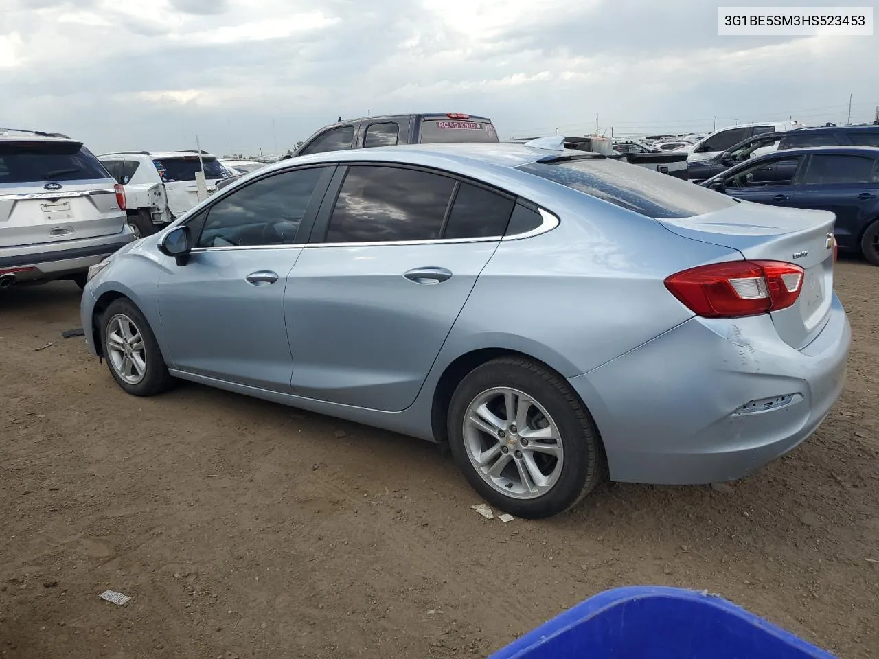 2017 Chevrolet Cruze Lt VIN: 3G1BE5SM3HS523453 Lot: 66537084