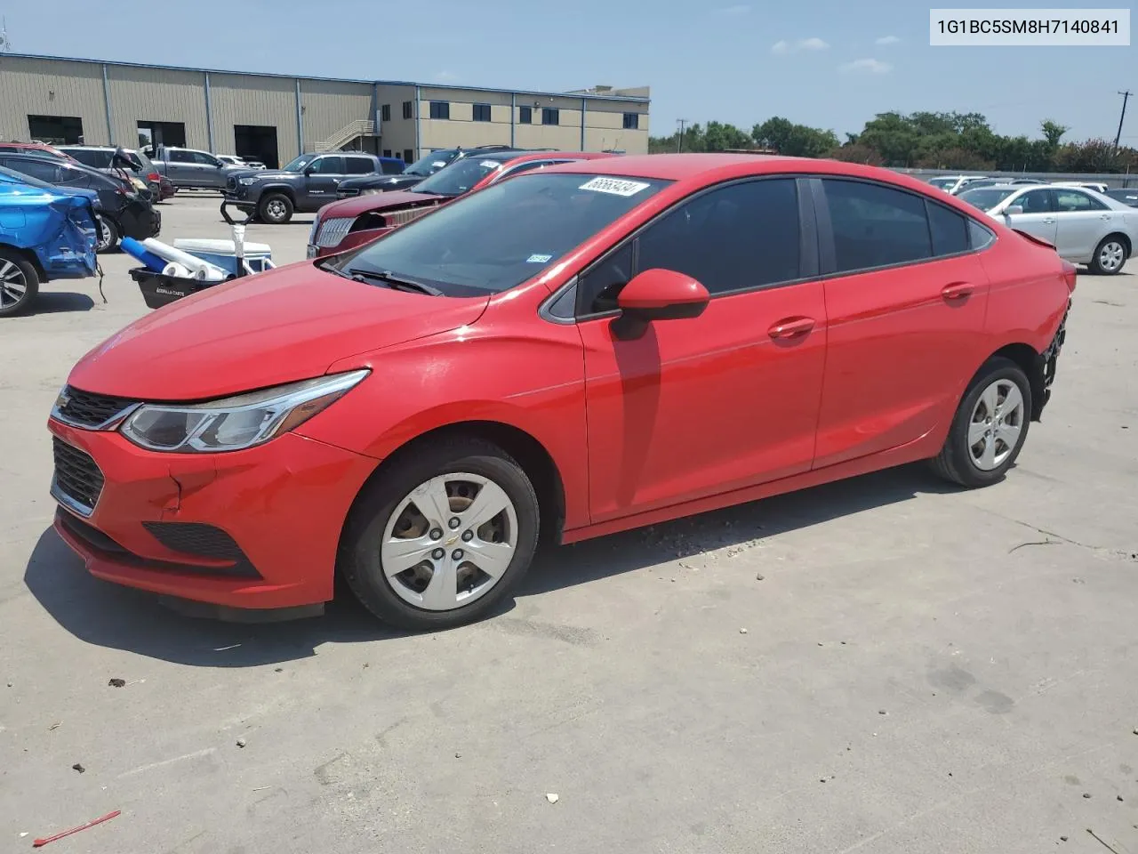 1G1BC5SM8H7140841 2017 Chevrolet Cruze Ls