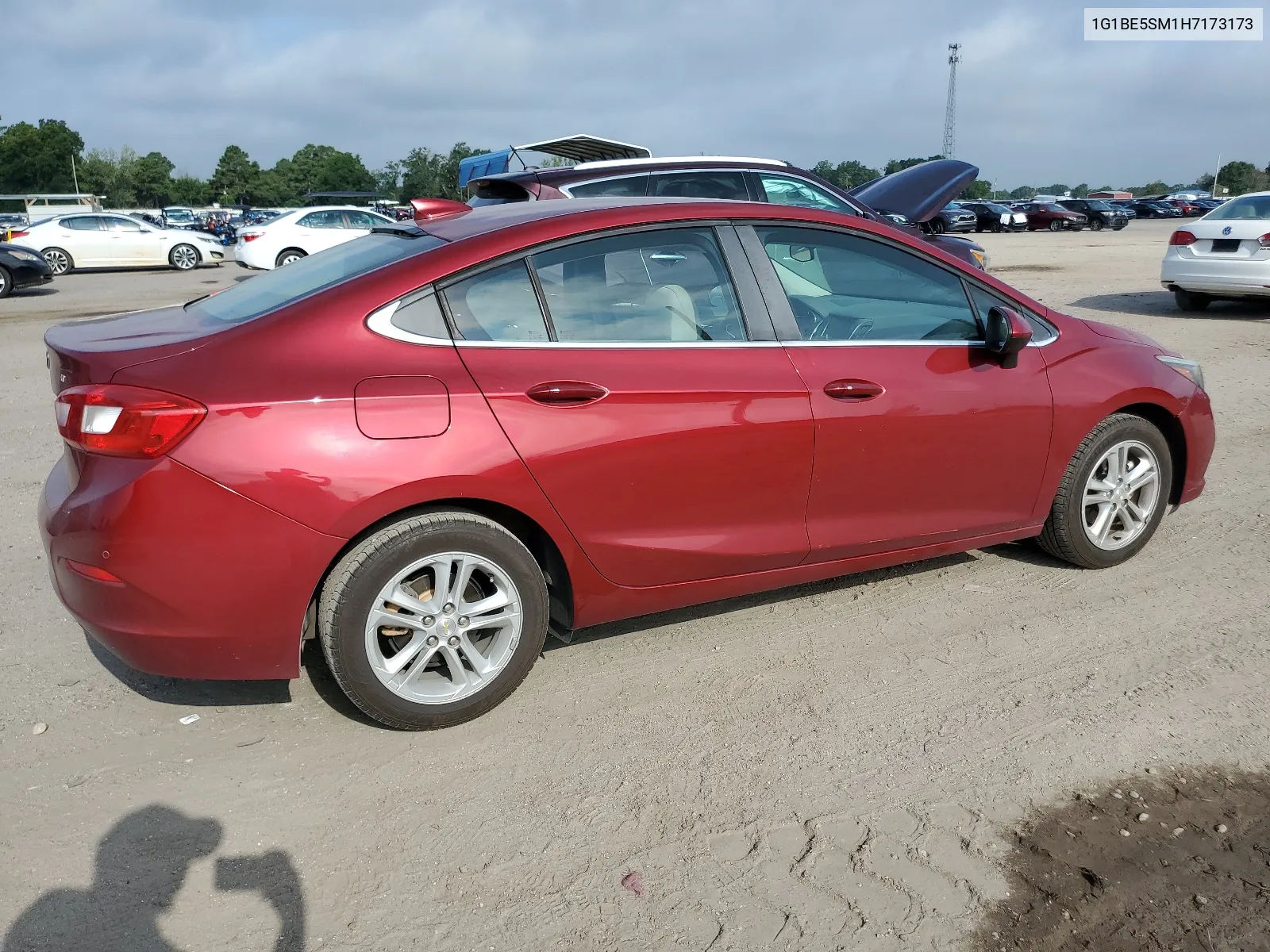 2017 Chevrolet Cruze Lt VIN: 1G1BE5SM1H7173173 Lot: 66573064