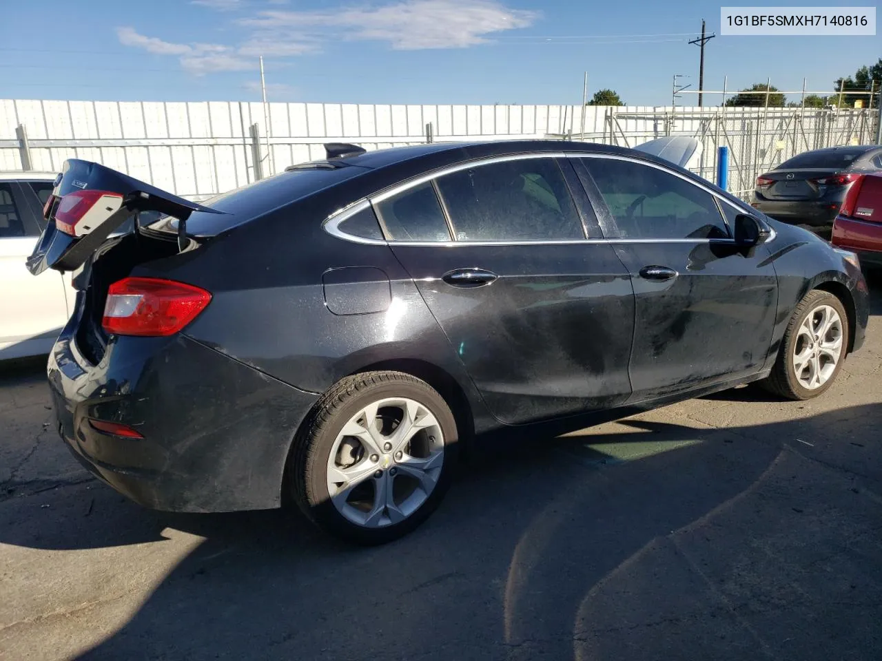 2017 Chevrolet Cruze Premier VIN: 1G1BF5SMXH7140816 Lot: 66816374