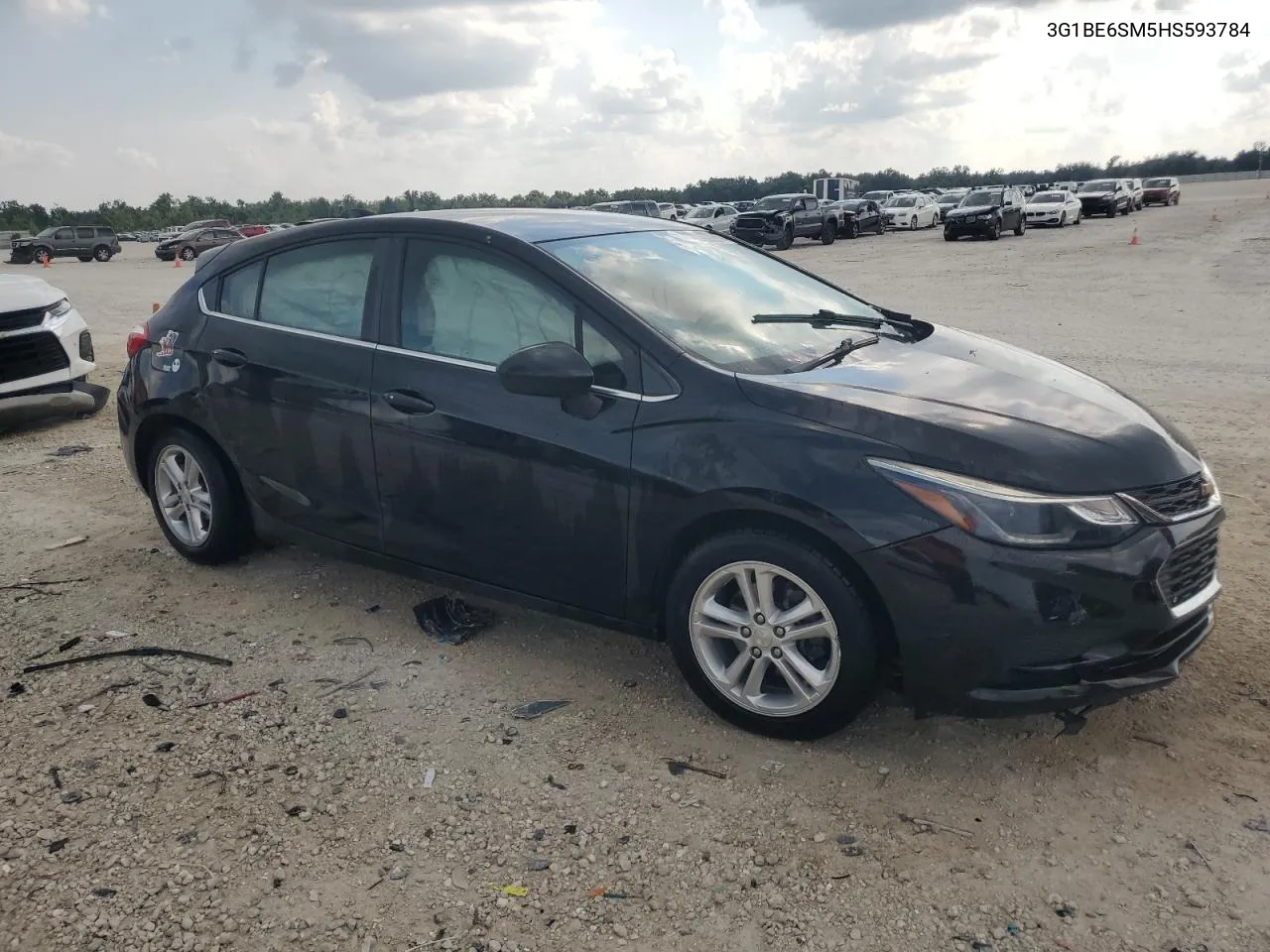 2017 Chevrolet Cruze Lt VIN: 3G1BE6SM5HS593784 Lot: 66899114