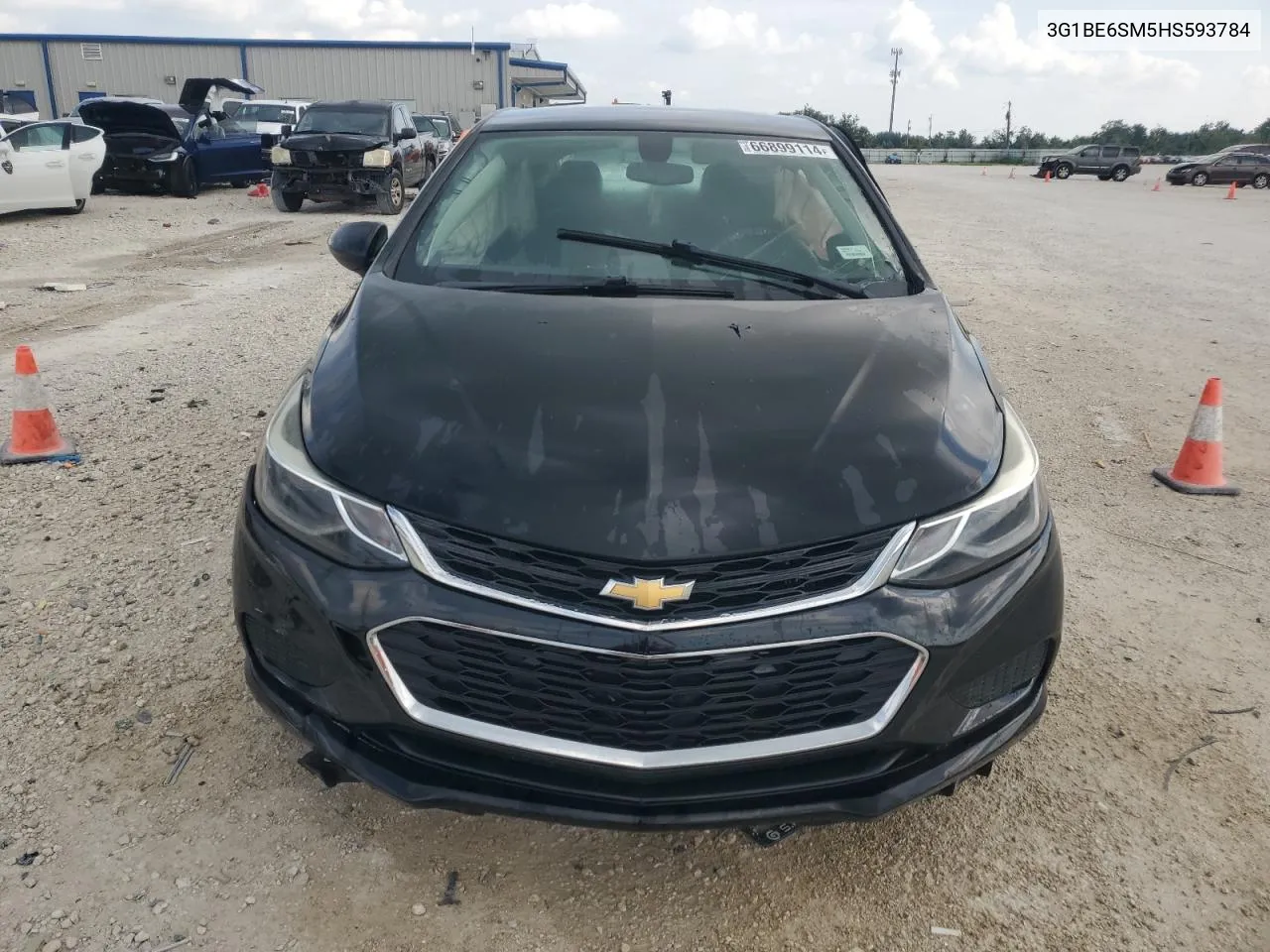 3G1BE6SM5HS593784 2017 Chevrolet Cruze Lt