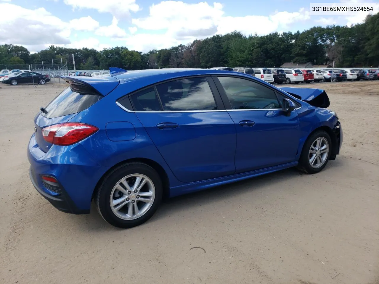 2017 Chevrolet Cruze Lt VIN: 3G1BE6SMXHS524654 Lot: 66973104