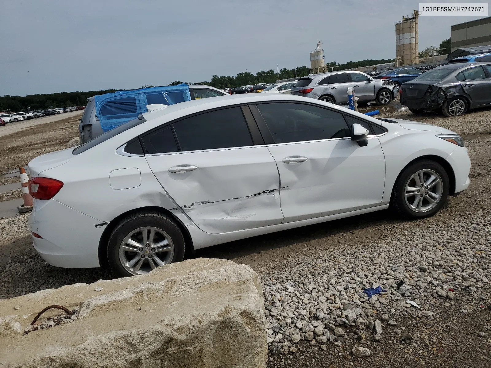 2017 Chevrolet Cruze Lt VIN: 1G1BE5SM4H7247671 Lot: 67141844