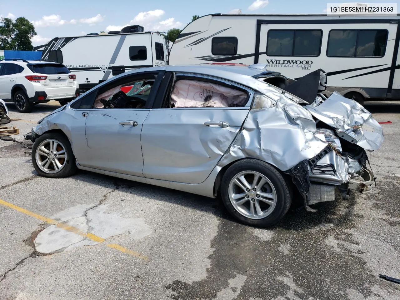 1G1BE5SM1H7231363 2017 Chevrolet Cruze Lt