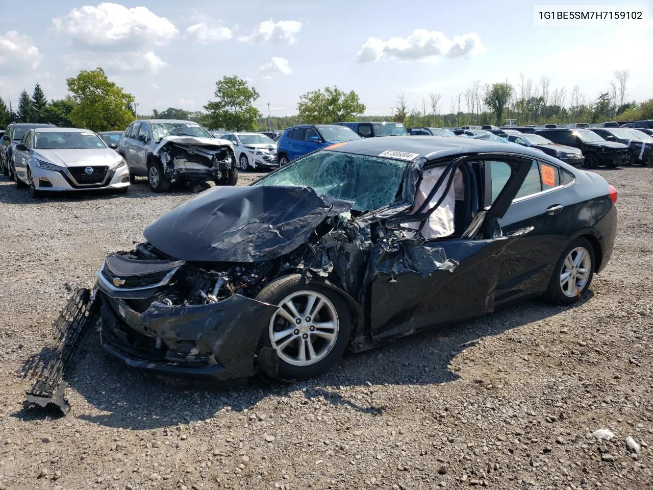 2017 Chevrolet Cruze Lt VIN: 1G1BE5SM7H7159102 Lot: 67306084