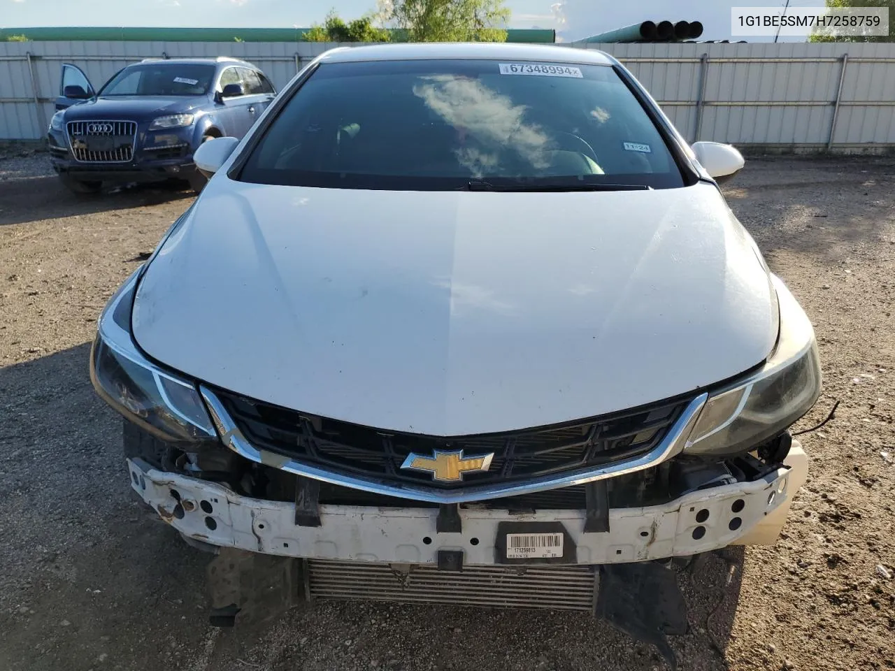 1G1BE5SM7H7258759 2017 Chevrolet Cruze Lt