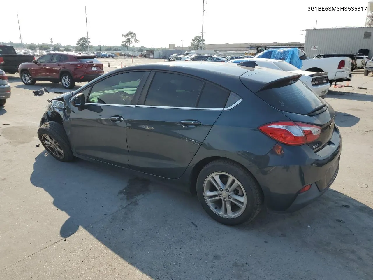 2017 Chevrolet Cruze Lt VIN: 3G1BE6SM3HS535317 Lot: 67721194