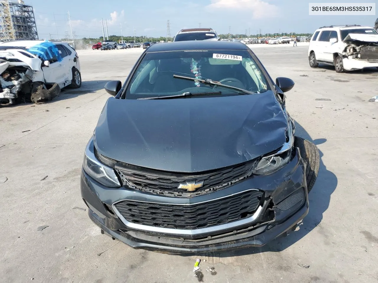 2017 Chevrolet Cruze Lt VIN: 3G1BE6SM3HS535317 Lot: 67721194