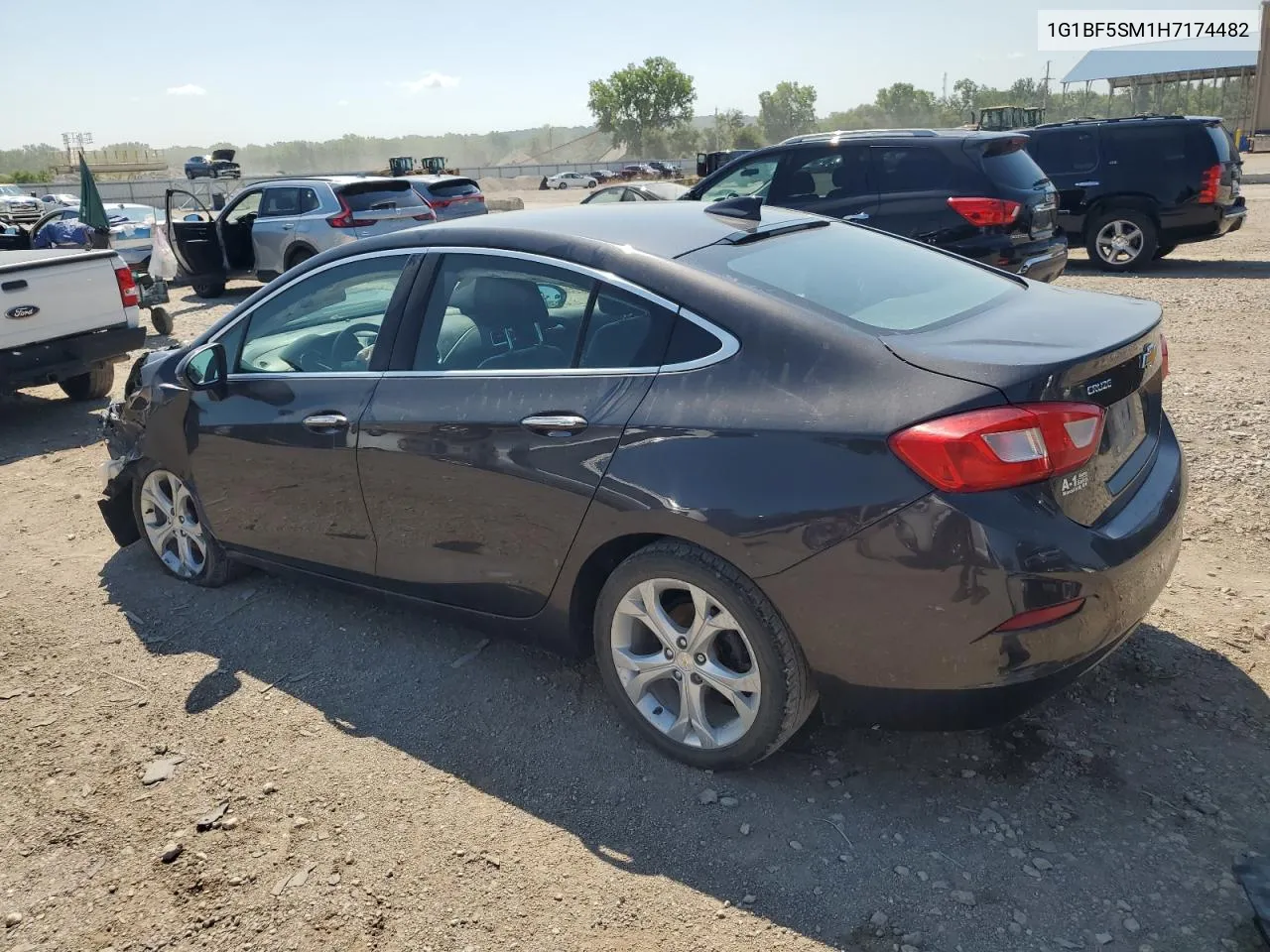 2017 Chevrolet Cruze Premier VIN: 1G1BF5SM1H7174482 Lot: 67849564