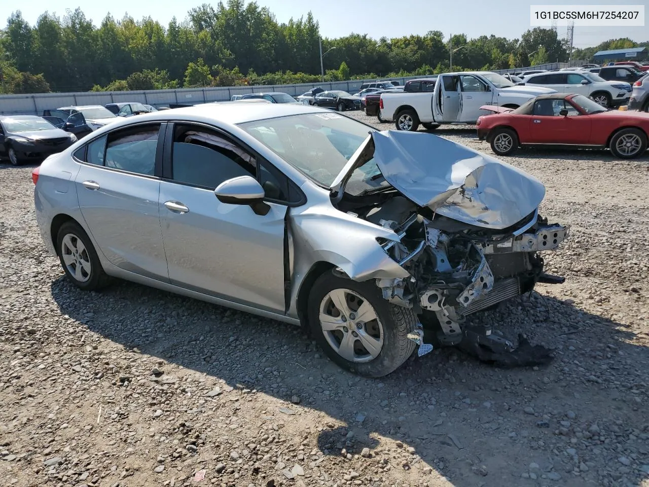 2017 Chevrolet Cruze Ls VIN: 1G1BC5SM6H7254207 Lot: 67870544