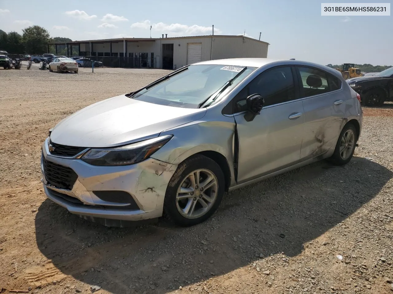 2017 Chevrolet Cruze Lt VIN: 3G1BE6SM6HS586231 Lot: 67886774