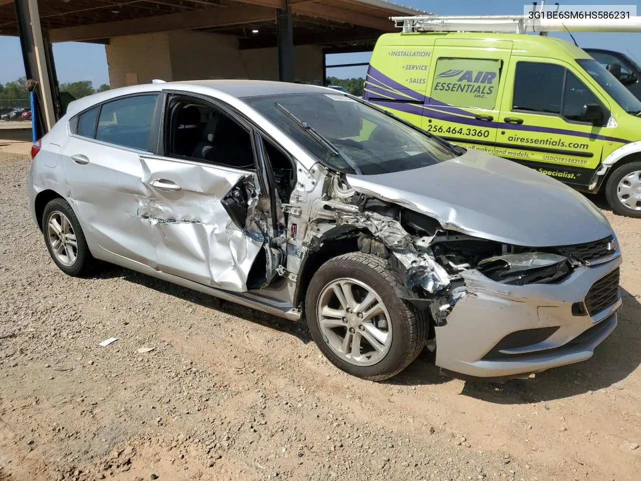 2017 Chevrolet Cruze Lt VIN: 3G1BE6SM6HS586231 Lot: 67886774