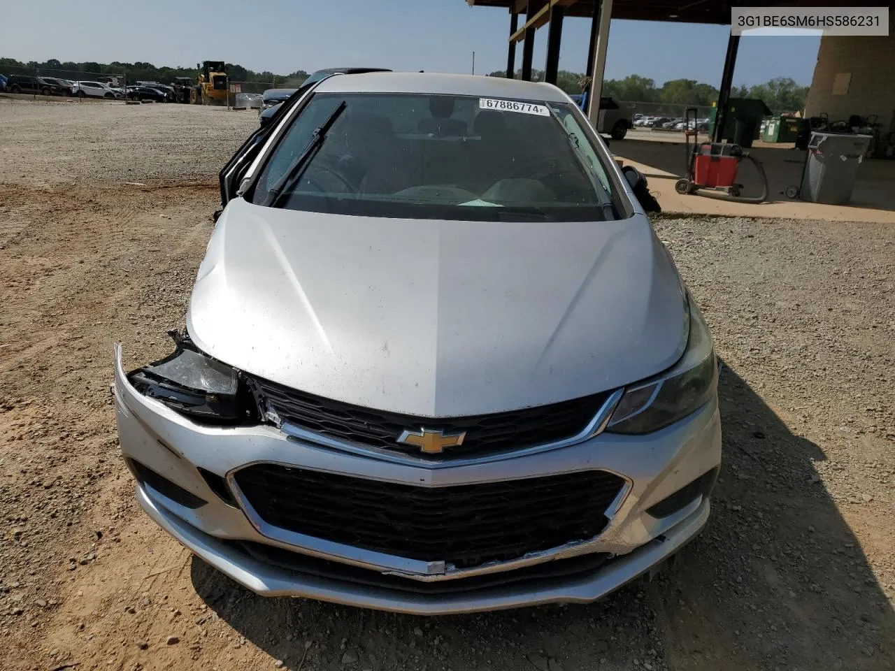 3G1BE6SM6HS586231 2017 Chevrolet Cruze Lt