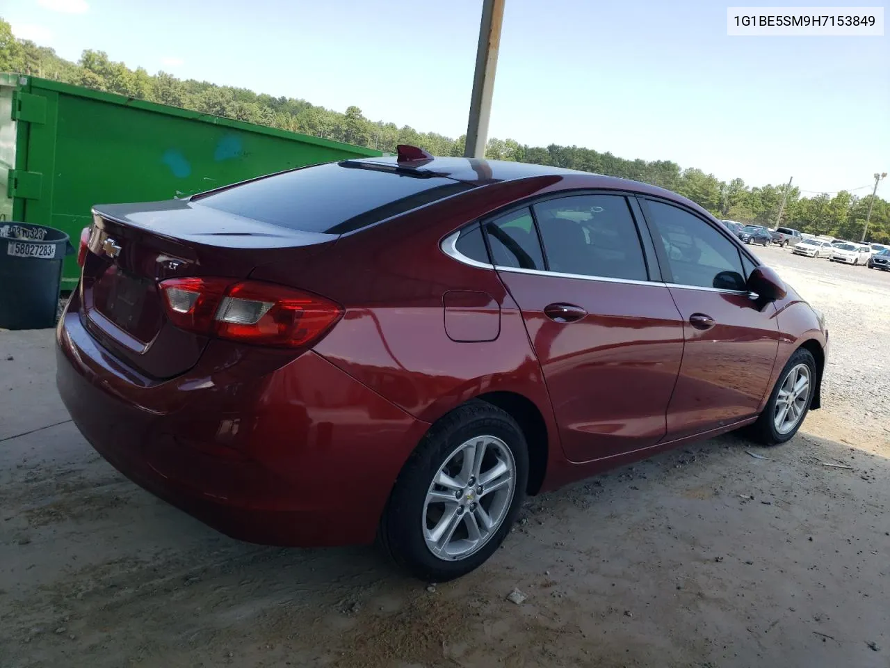 2017 Chevrolet Cruze Lt VIN: 1G1BE5SM9H7153849 Lot: 68140584