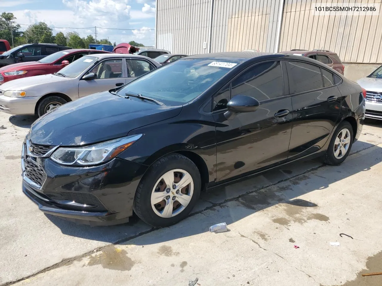 2017 Chevrolet Cruze Ls VIN: 1G1BC5SM0H7212986 Lot: 68141704