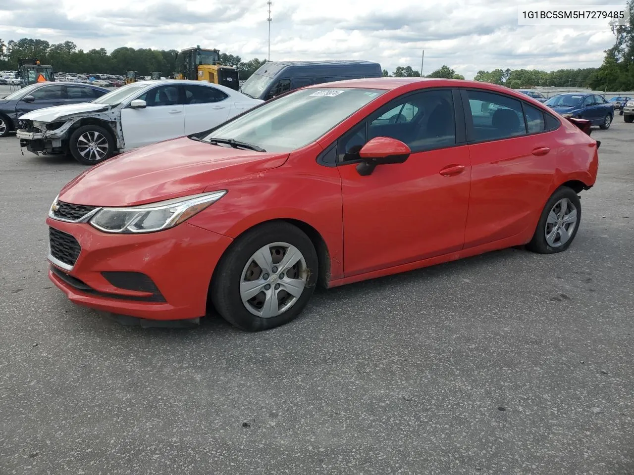 1G1BC5SM5H7279485 2017 Chevrolet Cruze Ls