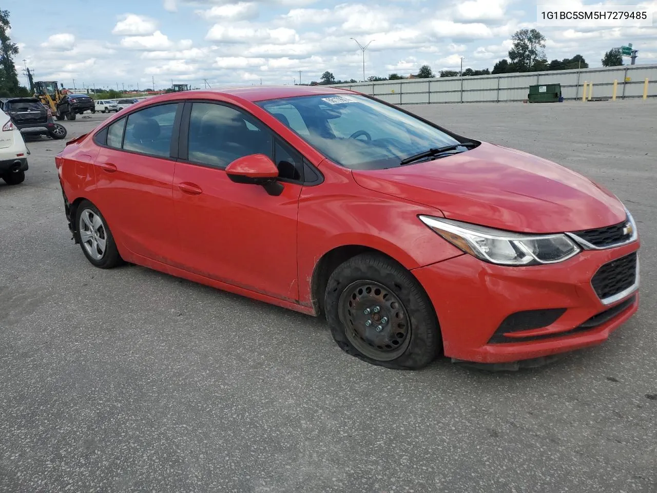 2017 Chevrolet Cruze Ls VIN: 1G1BC5SM5H7279485 Lot: 68179974