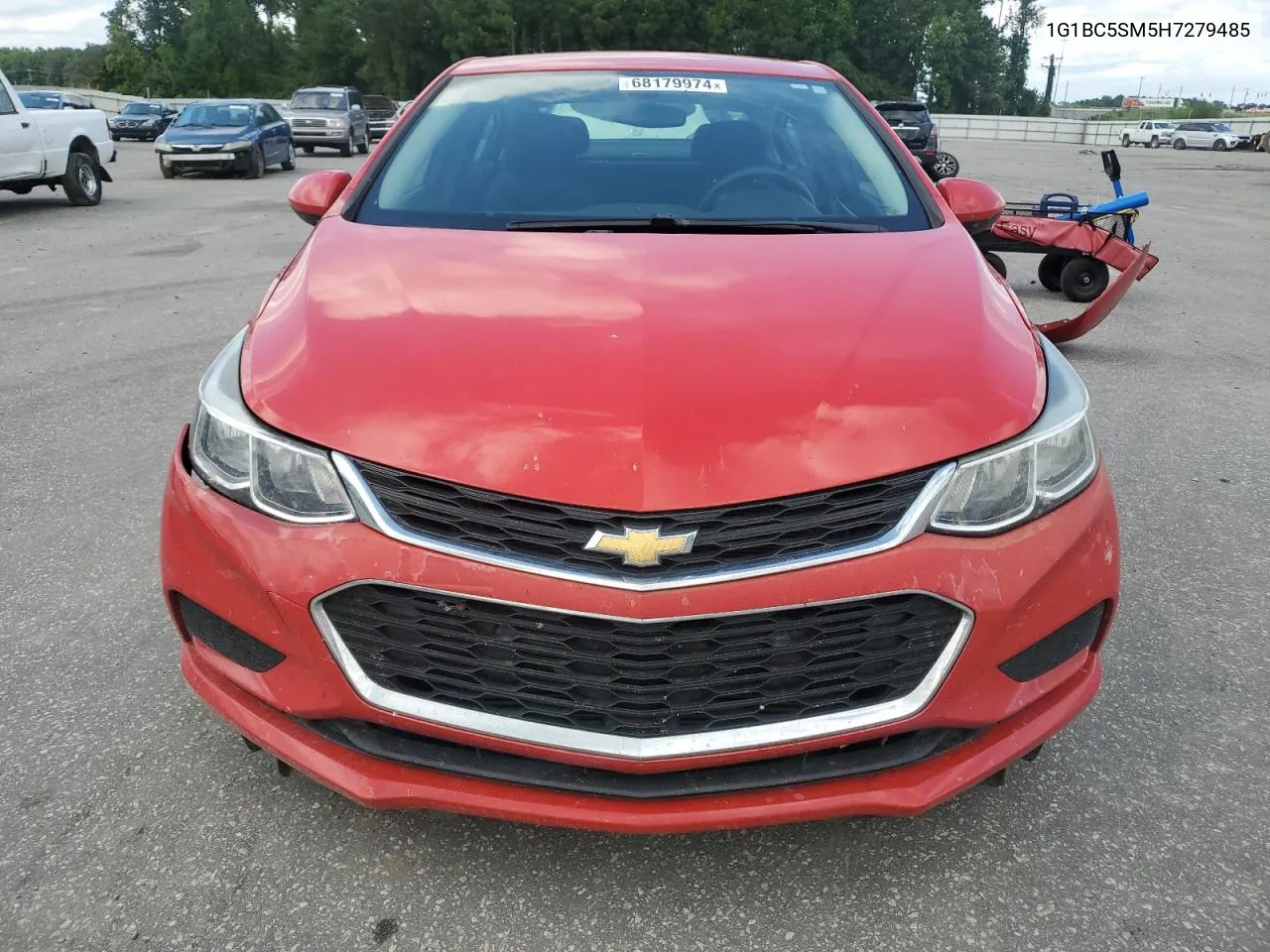 2017 Chevrolet Cruze Ls VIN: 1G1BC5SM5H7279485 Lot: 68179974