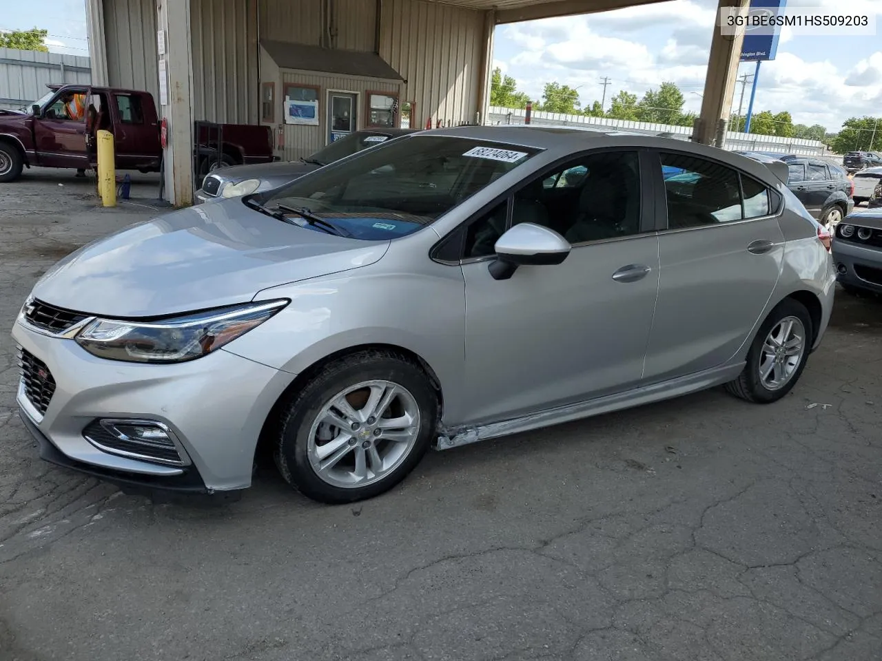 2017 Chevrolet Cruze Lt VIN: 3G1BE6SM1HS509203 Lot: 68224064