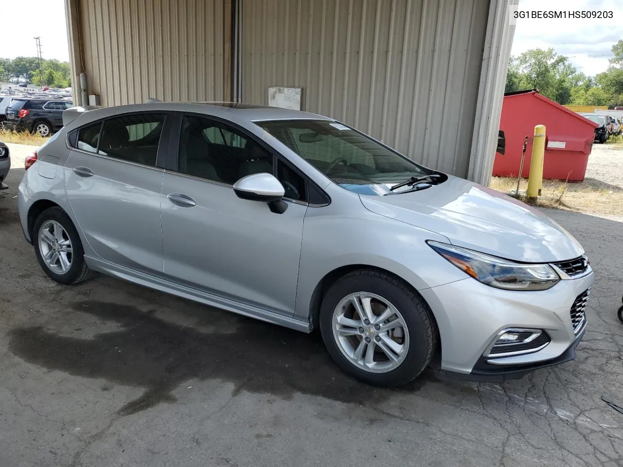 2017 Chevrolet Cruze Lt VIN: 3G1BE6SM1HS509203 Lot: 68224064