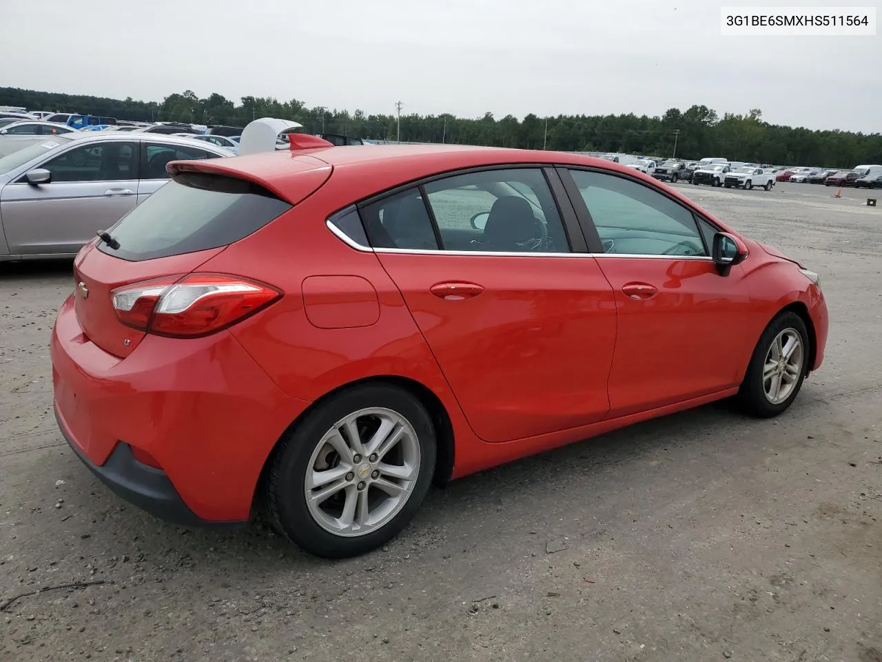 2017 Chevrolet Cruze Lt VIN: 3G1BE6SMXHS511564 Lot: 68421474