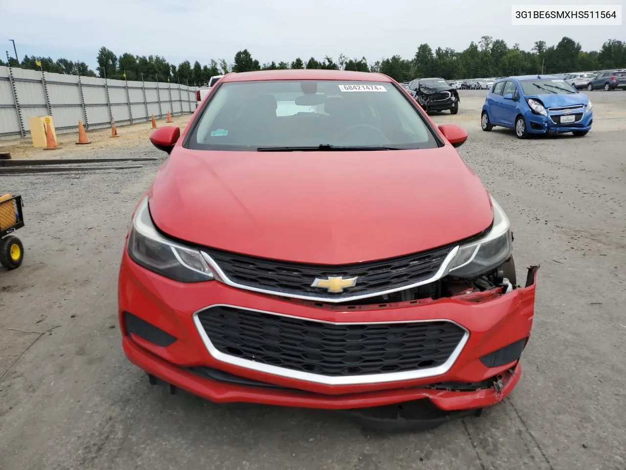 3G1BE6SMXHS511564 2017 Chevrolet Cruze Lt