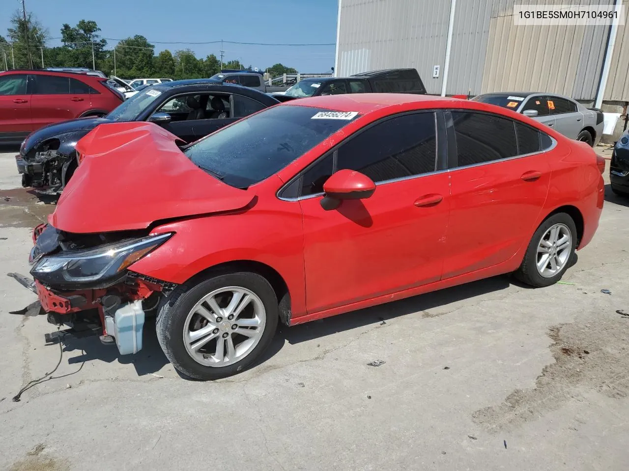 2017 Chevrolet Cruze Lt VIN: 1G1BE5SM0H7104961 Lot: 68456274