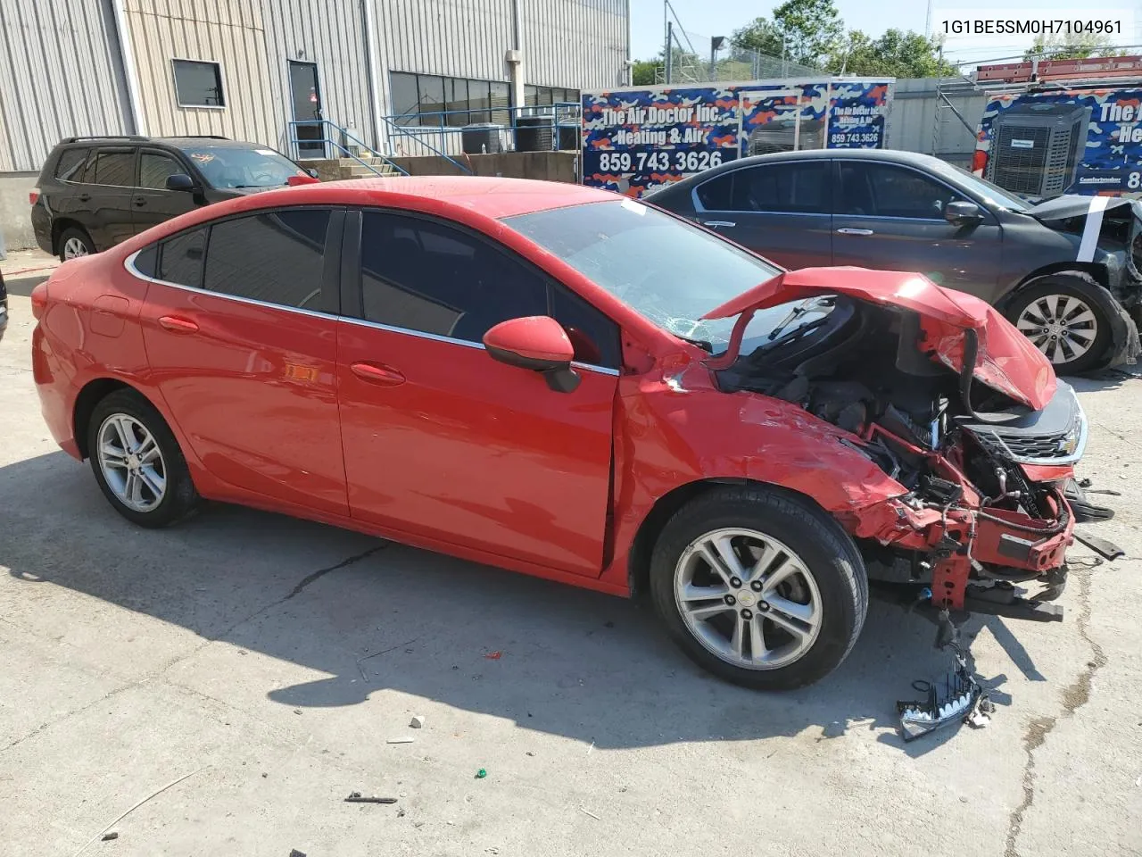 2017 Chevrolet Cruze Lt VIN: 1G1BE5SM0H7104961 Lot: 68456274