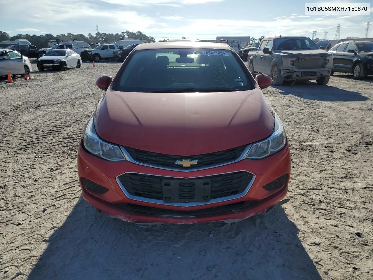 1G1BC5SMXH7150870 2017 Chevrolet Cruze Ls