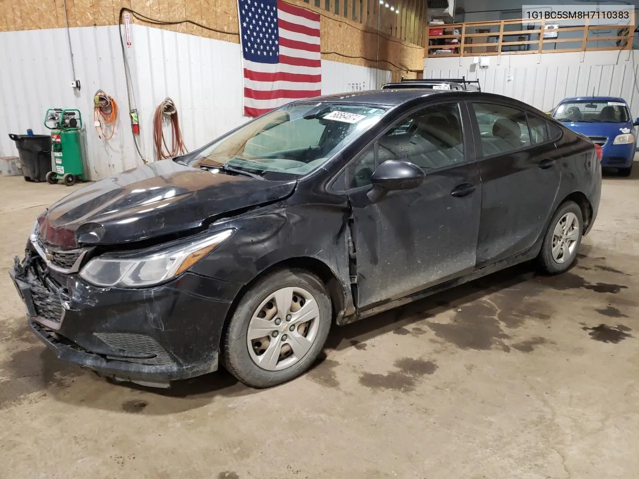 2017 Chevrolet Cruze Ls VIN: 1G1BC5SM8H7110383 Lot: 68564874