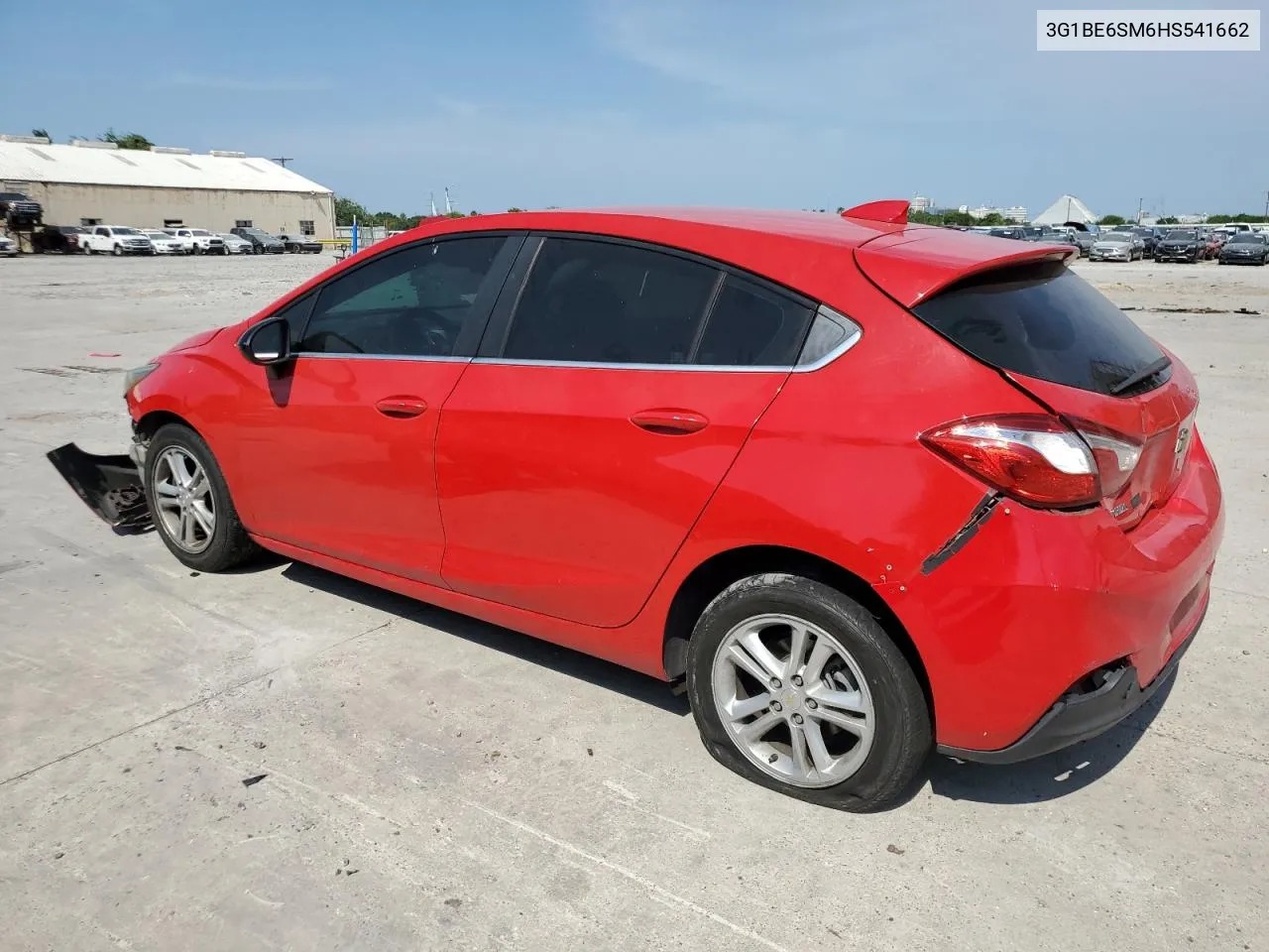 3G1BE6SM6HS541662 2017 Chevrolet Cruze Lt