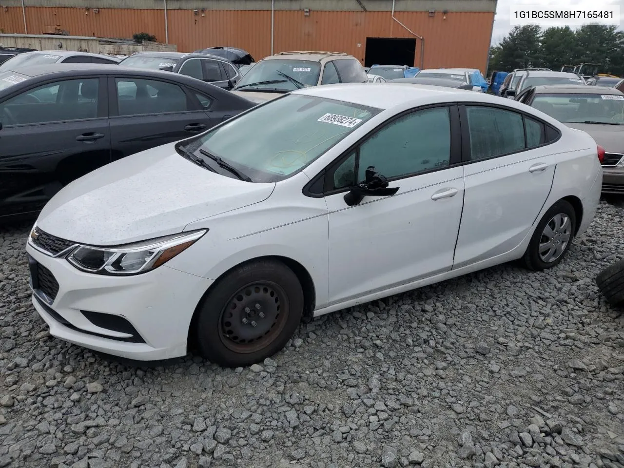 1G1BC5SM8H7165481 2017 Chevrolet Cruze Ls