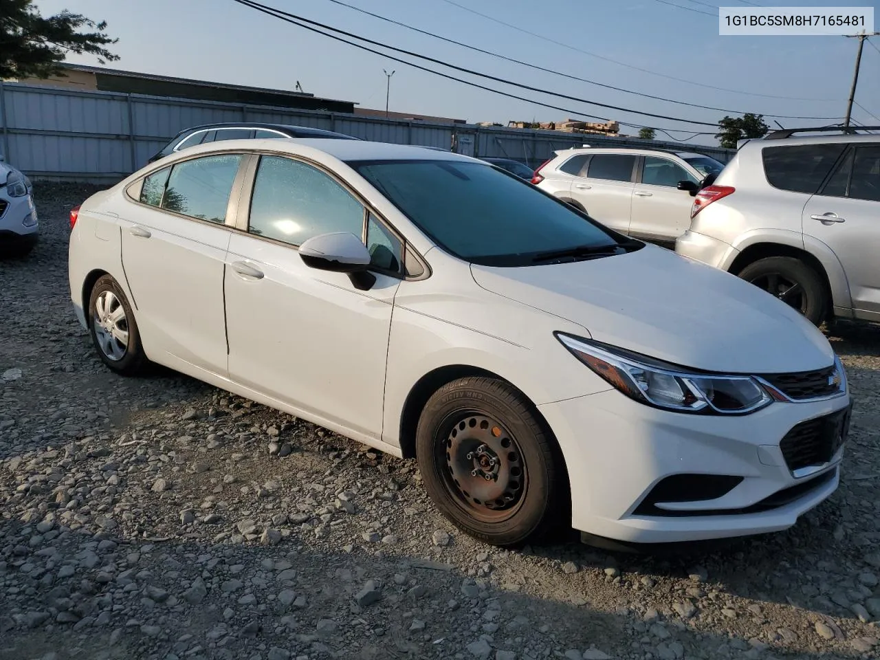 1G1BC5SM8H7165481 2017 Chevrolet Cruze Ls