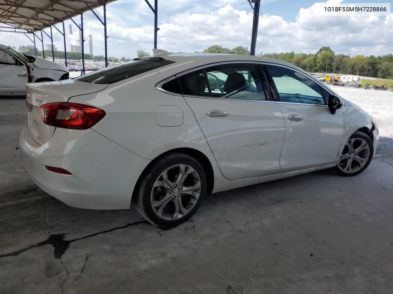 1G1BF5SM5H7228866 2017 Chevrolet Cruze Premier