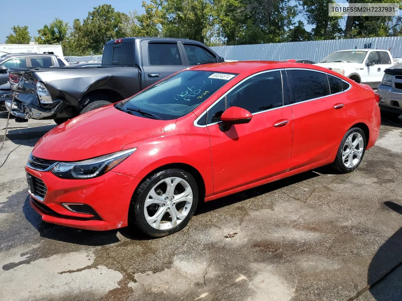 1G1BF5SM2H7237931 2017 Chevrolet Cruze Premier