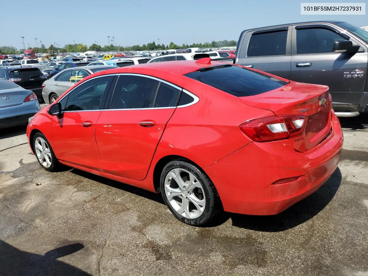 2017 Chevrolet Cruze Premier VIN: 1G1BF5SM2H7237931 Lot: 69034874