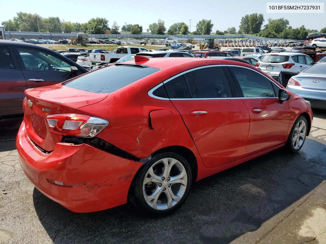 1G1BF5SM2H7237931 2017 Chevrolet Cruze Premier