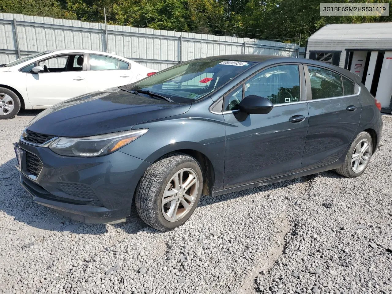 2017 Chevrolet Cruze Lt VIN: 3G1BE6SM2HS531419 Lot: 69095434