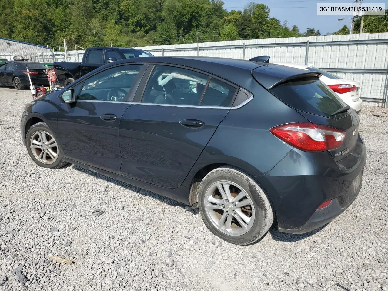 2017 Chevrolet Cruze Lt VIN: 3G1BE6SM2HS531419 Lot: 69095434