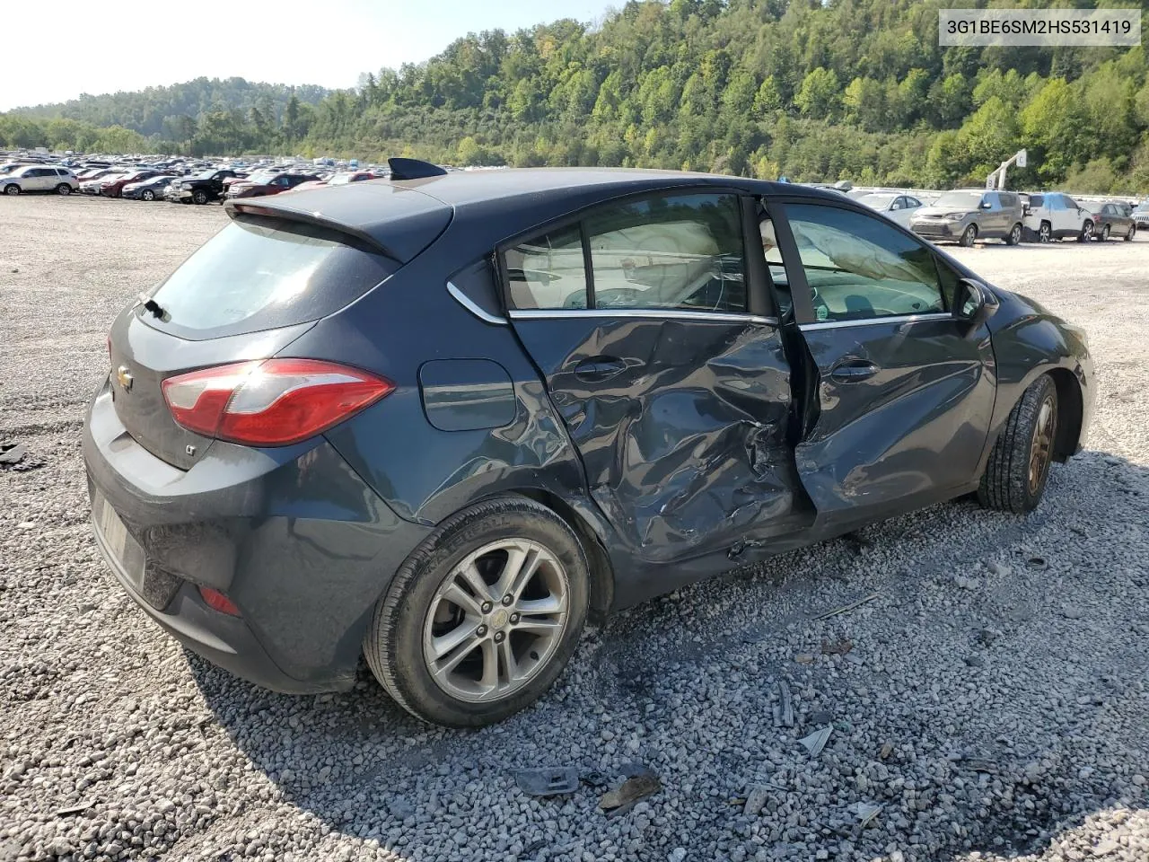 3G1BE6SM2HS531419 2017 Chevrolet Cruze Lt