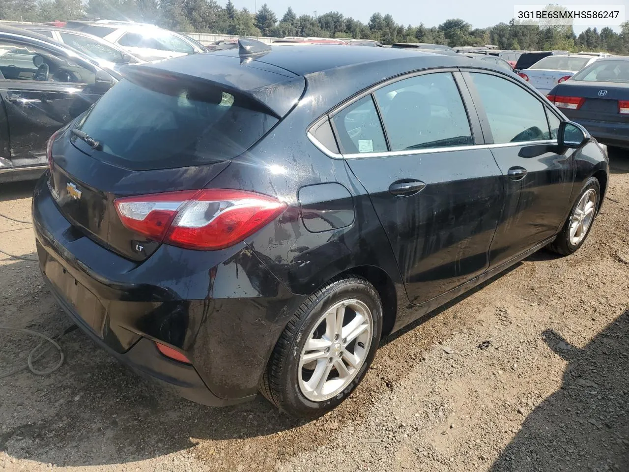 2017 Chevrolet Cruze Lt VIN: 3G1BE6SMXHS586247 Lot: 69275334