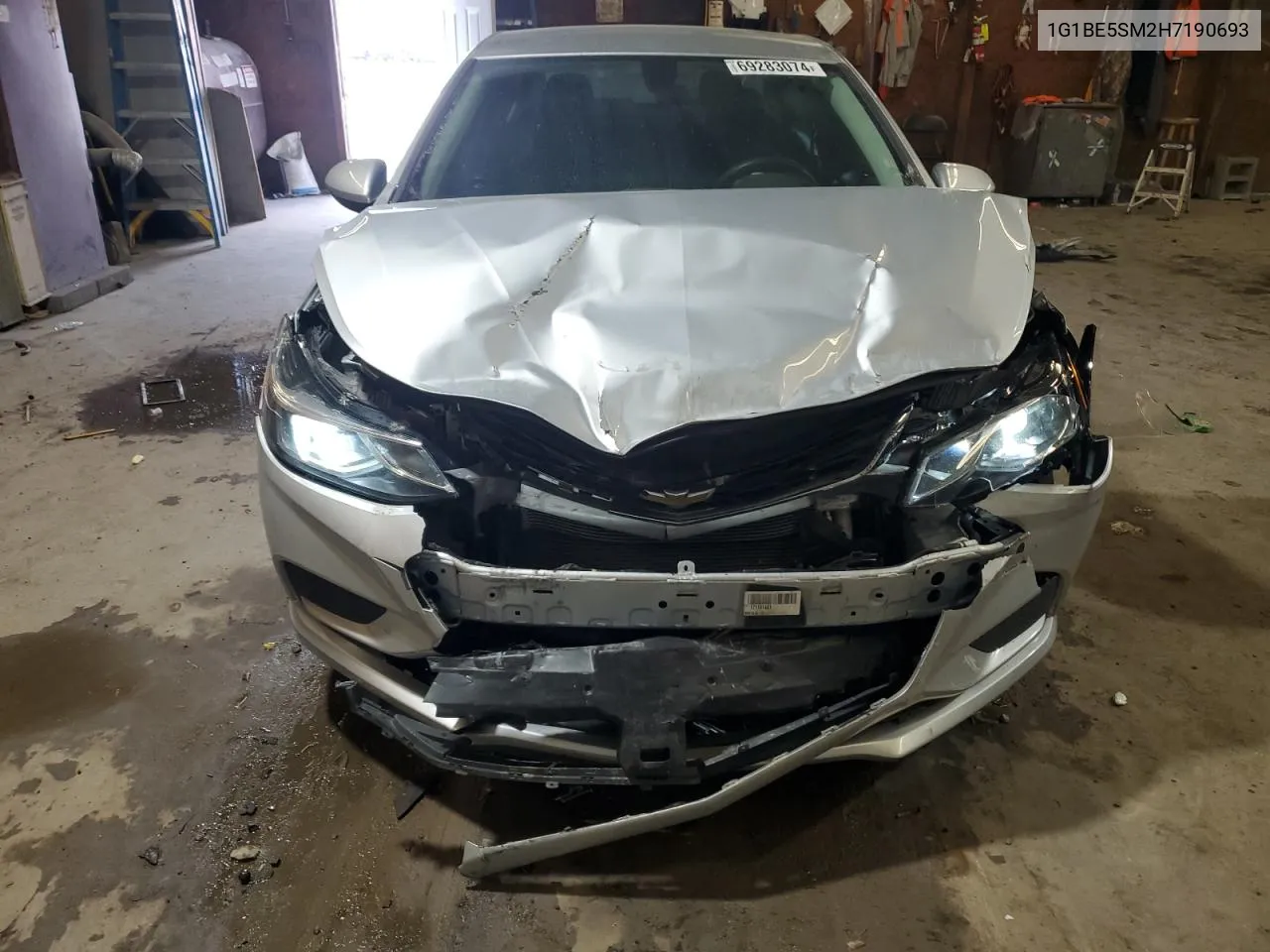 1G1BE5SM2H7190693 2017 Chevrolet Cruze Lt