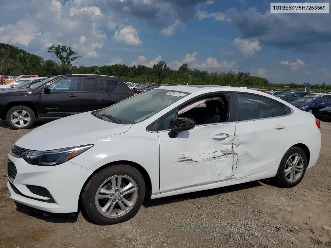 2017 Chevrolet Cruze Lt VIN: 1G1BE5SM5H7263569 Lot: 69297574