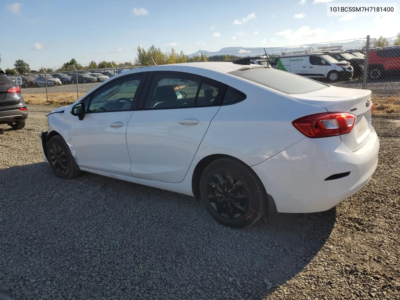 2017 Chevrolet Cruze Ls VIN: 1G1BC5SM7H7181400 Lot: 69338994